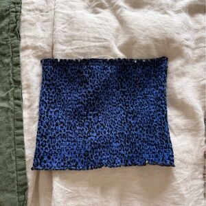 Purple Cheetah Print Tube Top